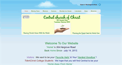 Desktop Screenshot of centralchofchrist.com